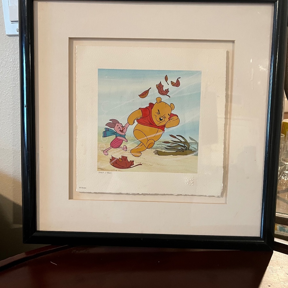 Winnie Pooh limited edition Disney picture